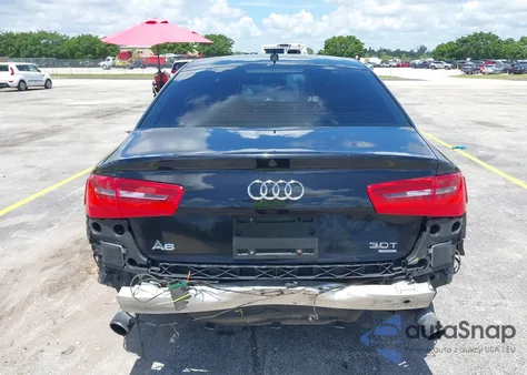 2015 Audi A6 3.0T Premium Plus z USA, uszkodzony, nr VIN WAUFGAFC9FN035982